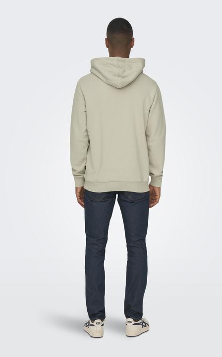 Image du produit Only & Sons Sweat à capuche uni (S)