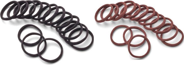 Immagine prodotto Trisa Elastici per capelli senza cuciture mini 3,5 cm marrone 15pz (Elastico per capelli)
