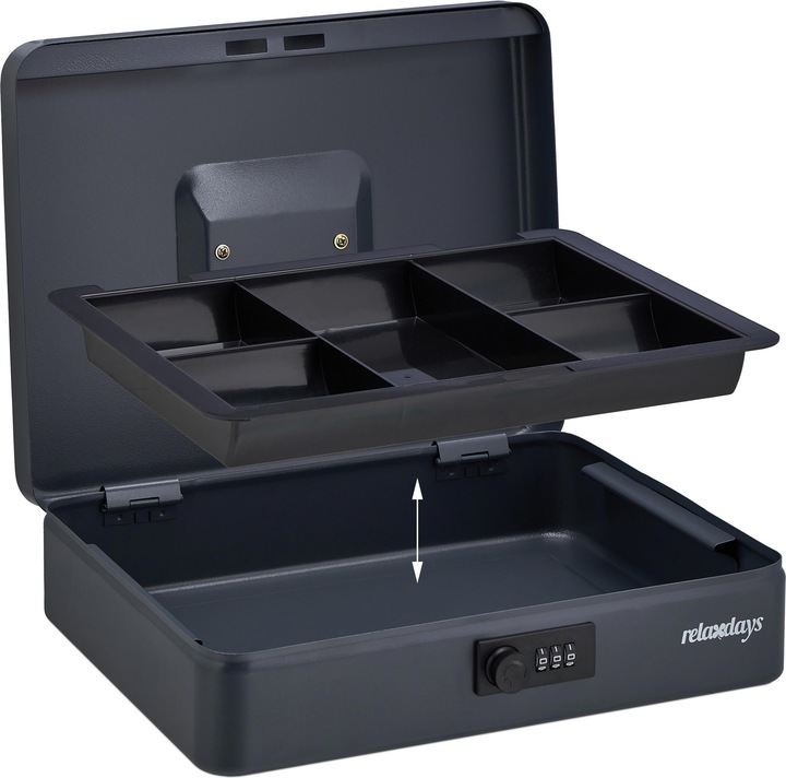 Actual product image Relaxdays Cash box