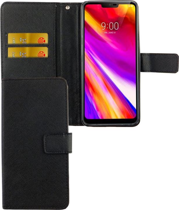 Produktbild König Design Hülle Handy Schutz für LG G7 Case Cover Tasche Wallet Etui Handyhülle Bumper Neu (LG G7)