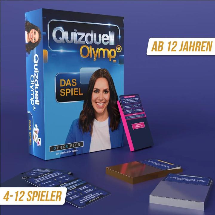 Actual product image Denkriesen Quizduell Olymp - Board game (d) (German, 4 - 12 Players)