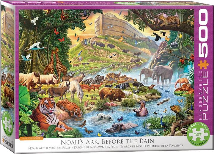 Produktbild Eurographics Noahs Arche vor dem Regen (500 Teile)