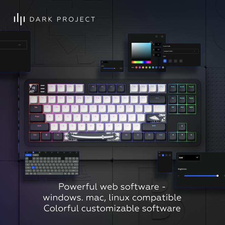 Produktbild Dark Project ALU Bushido (US, Kabelgebunden, Kabellos)