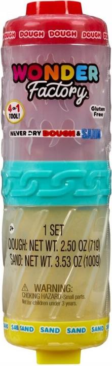 Produktbild MGA Wonder Factory Never Dry Teig & Sand Rot Gelb