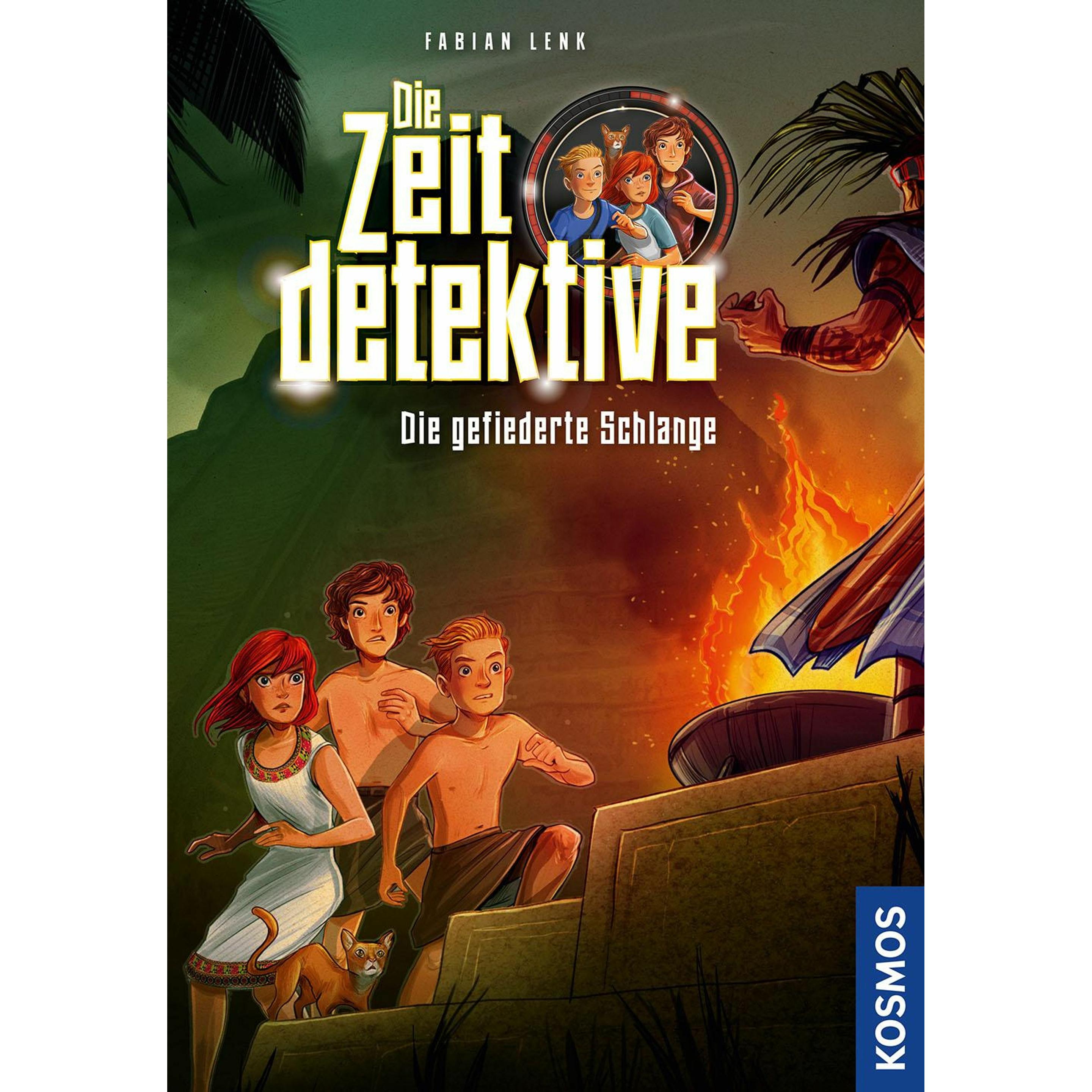 Thumbnail - Die Zeitdetektive, 4, Die gefiederte Schlange, Kinderbücher von Fabian Lenk