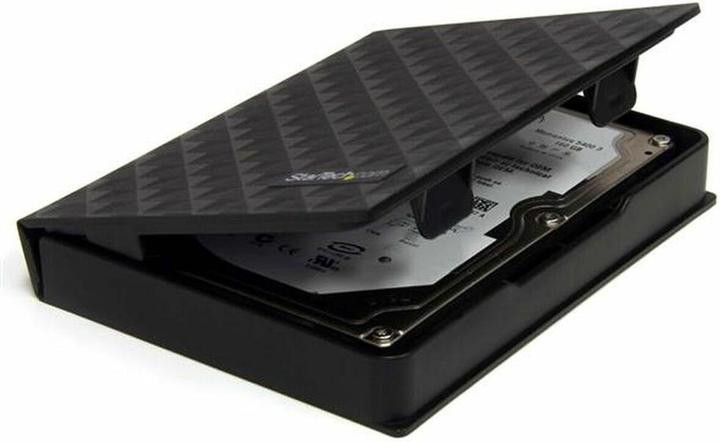 Actual product image StarTech HDD Protector Case Black 3pk