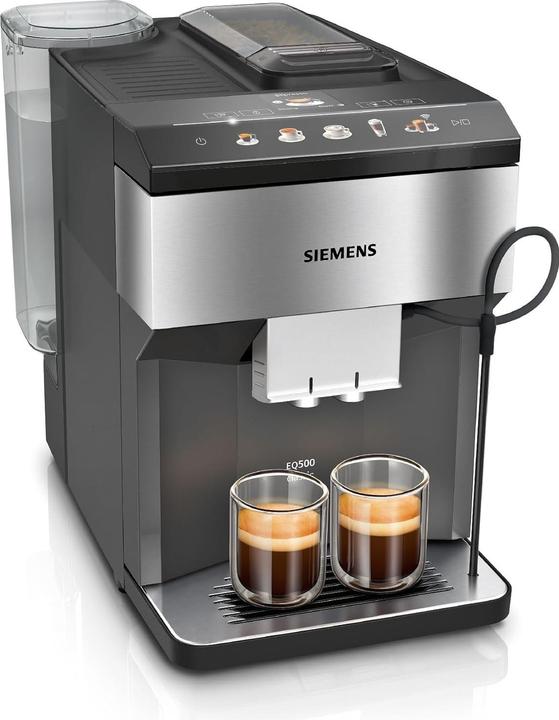 Productafbeelding Siemens EQ500 TP516RX3 - Volautomatische espressomachine - Classic Connect - RVS (TP516RX3)