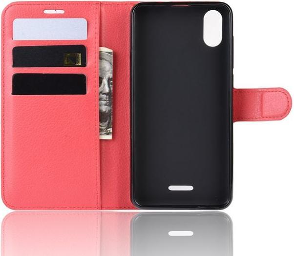 Produktbild MU Classic Litchi Leder Bookcover Series (Wiko Y60)