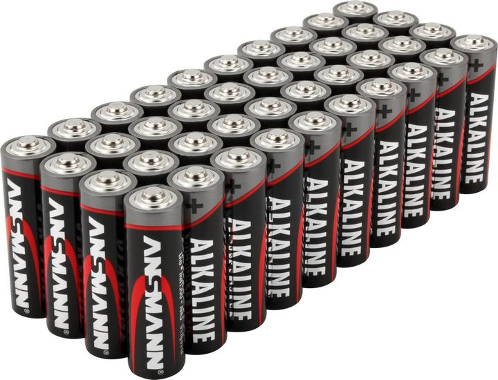 Produktbild Ansmann Batterie AAA Red 40er - - Micro - Batterie - Micro (AAA) (40 Stk., AAA)