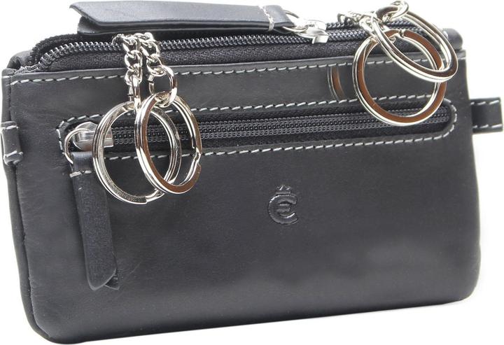 Actual product image Esquire Dallas leather key case 13.5 cm