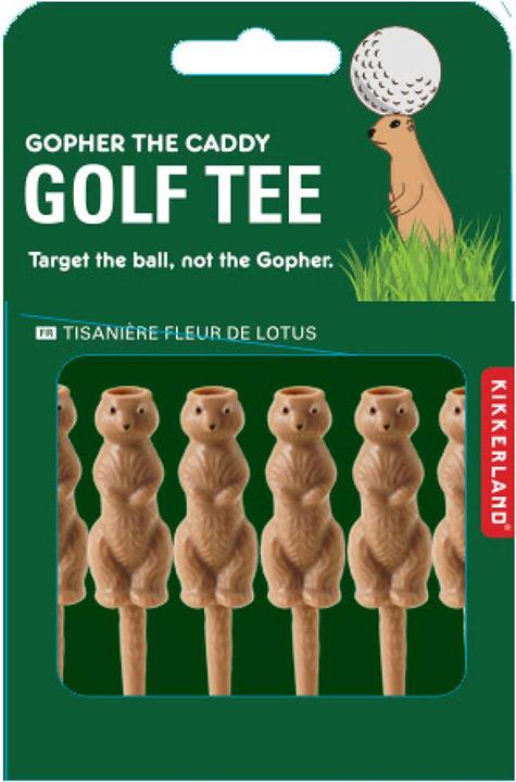 Produktbild Kikkerland Gopher Golf Tee S/6