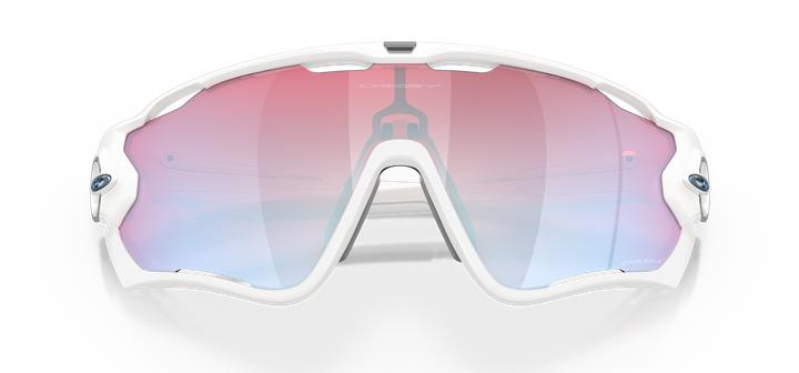 Image du produit Oakley Lunettes de sport Jawbreaker (Blanc poli, Prizm Snow Saphir IRID)