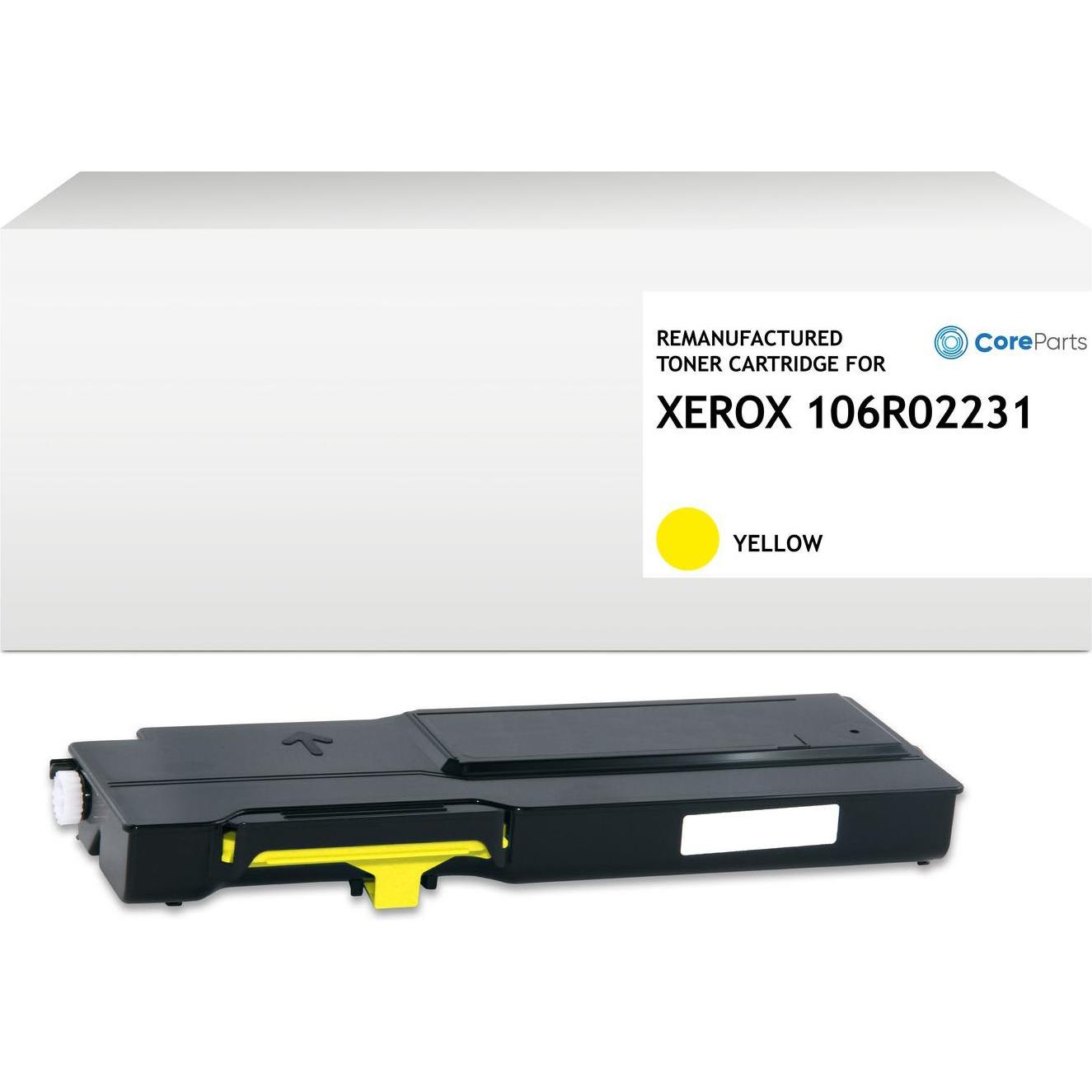 CoreParts, Toner, Lasertoner for Xerox Yellow