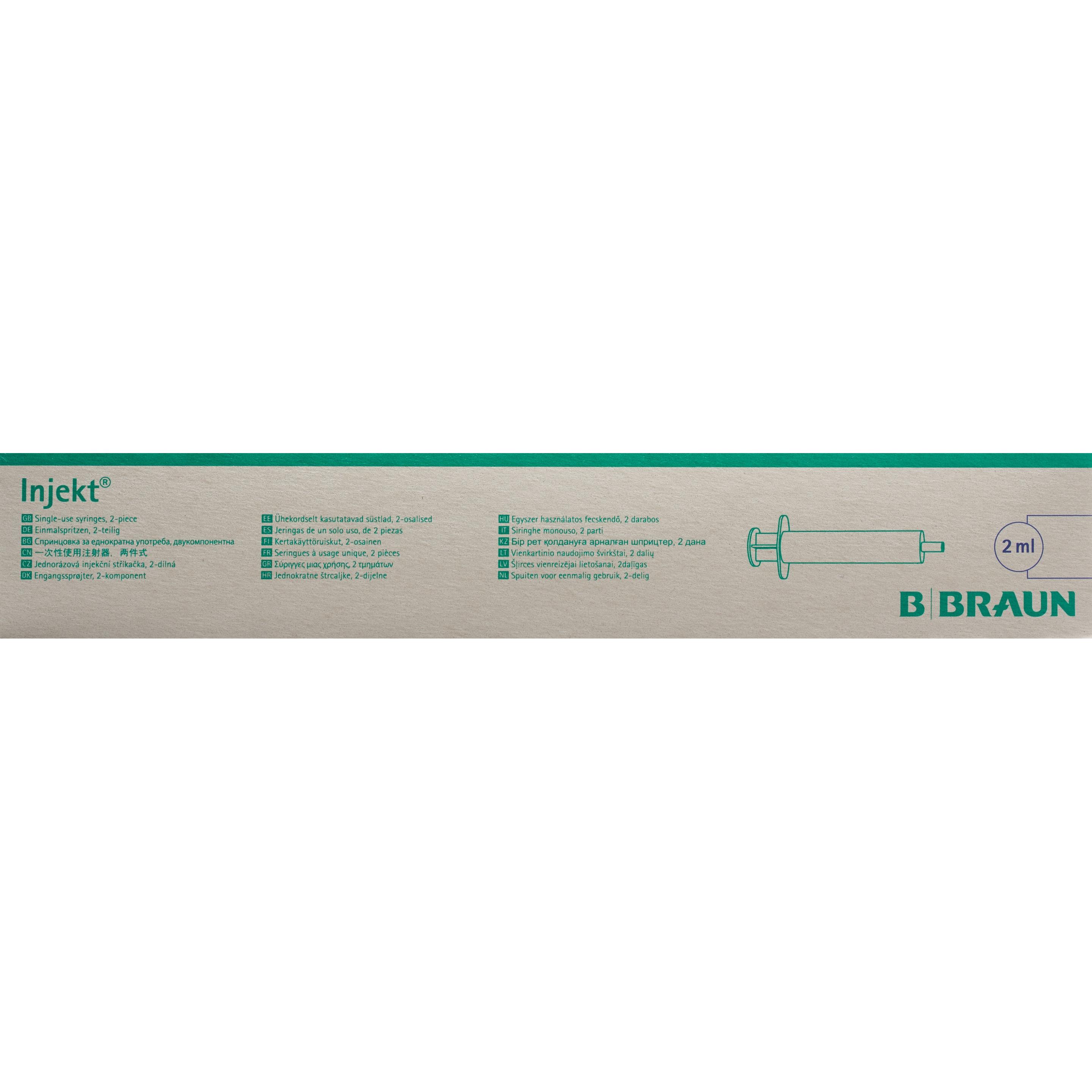 Thumbnail - B.Braun, Praxisbedarf, Einmalspritzen mit Luer-Ansatz 2 ml / 0,1 ml