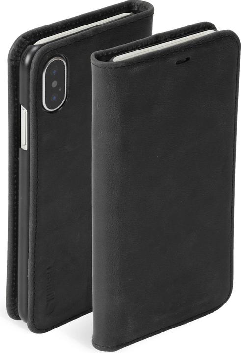 Image du produit Krusell Sunne 4 Card FolioWallet Apple iPhone XS Max vintage black (Apple iPhone XS Max)