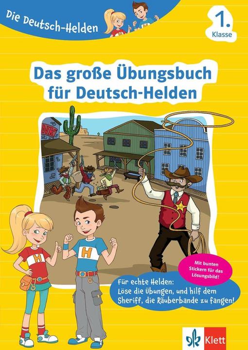 Produktbild Die Deutsch-Helden Das grosse Übungsbuch für Deutsch-Helden 1. Klasse (Deutsch, Alexandra von Plüskow, 2018)