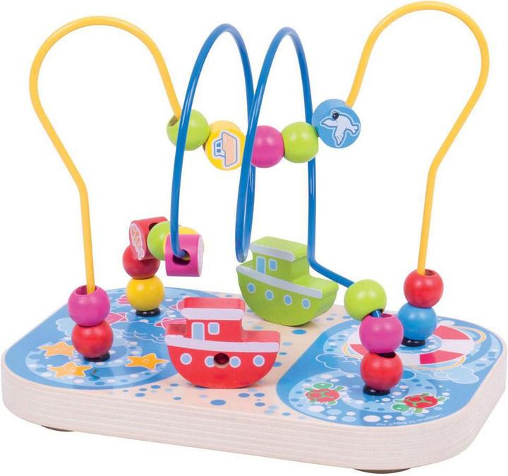 Bigjigs Houten Motorspiraal Marine