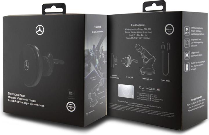 Produktbild Mercedes-Benz Magnetic Wireless Car Charger
