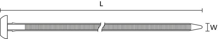 Image du produit HellermannTyton Colliers de serrage noirs 375 mm x 7.6 mm 250 pièces (Serre-câbles en plastique, 375 mm, 250 pcs)