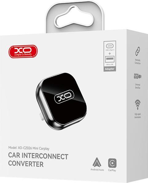 Produktbild xO Wireless Carplay / Android Auto Adapter CZ026 mini, fur iPhone / Android Series, Black
