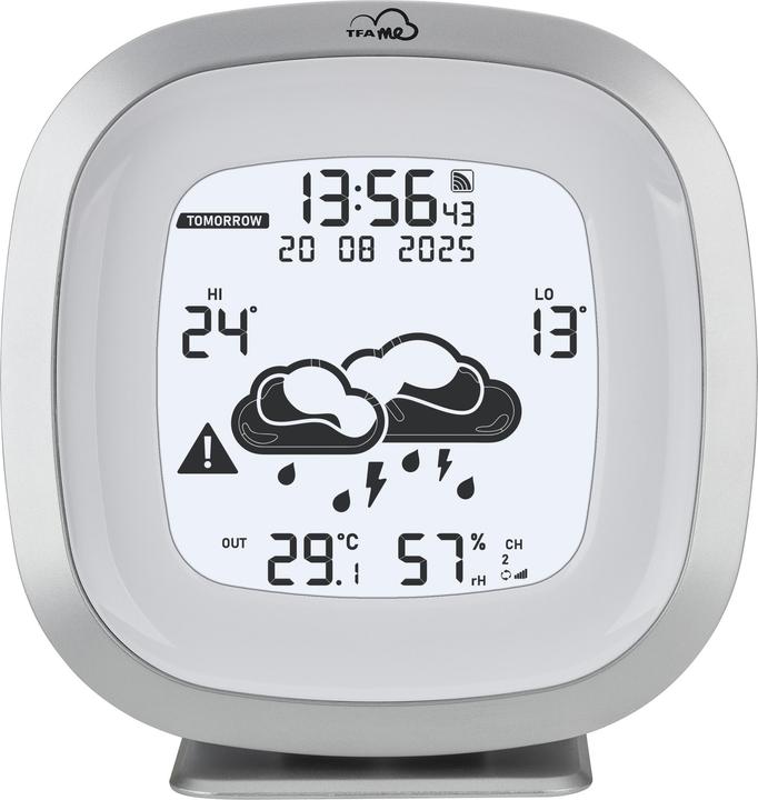Actual product image TFA TFAme 35.8101.54 WLAN weather station