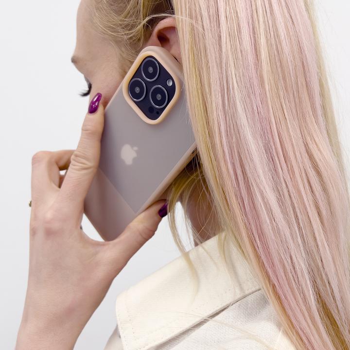Immagine prodotto Kingxbar Custodia della serie Plain Cover per iPhone 13 Pro Max Custodia in silicone rosa (Apple iPhone 13 Pro Max)