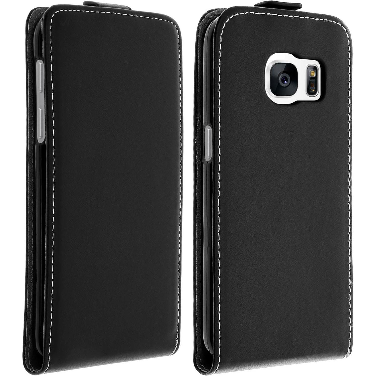 Avizar Flexi Series (Samsung Galaxy S7), Smartphone Hülle, Schwarz
