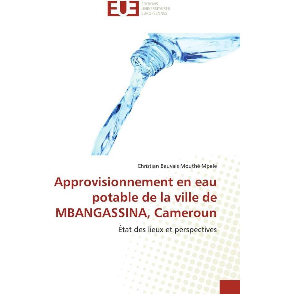 Approvisionnement en eau potable de la ville de MBANGASSINA, Cameroun, Fachbücher von Christian Bauvais Mouthé Mpele