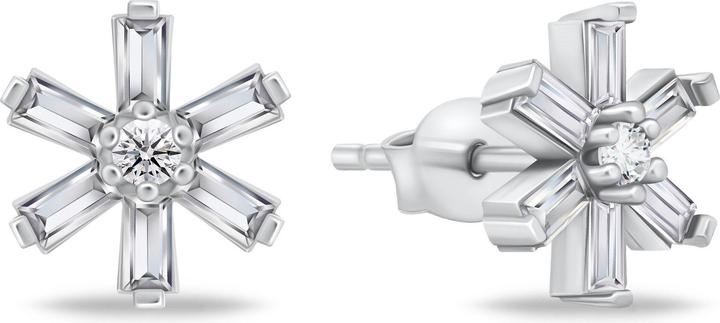 Produktbild Brilio Silver - Charming silver earrings with zircons EA853W (Silber)