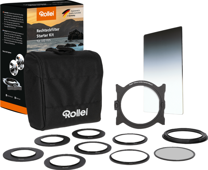 Actual product image Rollei Starter Kit (82 mm, Graduated neutral density filter, 100 mm)
