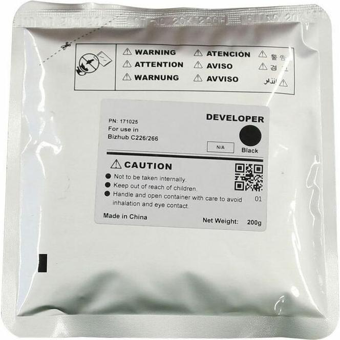 CoreParts Black Developer (200 g/m², 1 x), Fotopapier, Schwarz