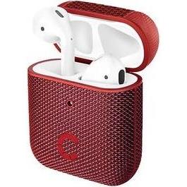 Cygnett TekView Slim Case for AirPods 1 & 2 - Red/Red (Kopfhörer Tasche), Kopfhörertasche + Schutzhülle, Rot