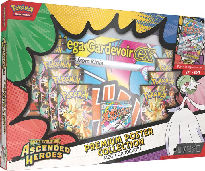 Produktbild Pokémon P-EN ME02.5 'Ascended Heroes' Premium Poster Collection (Englisch, Box Set & Collection)