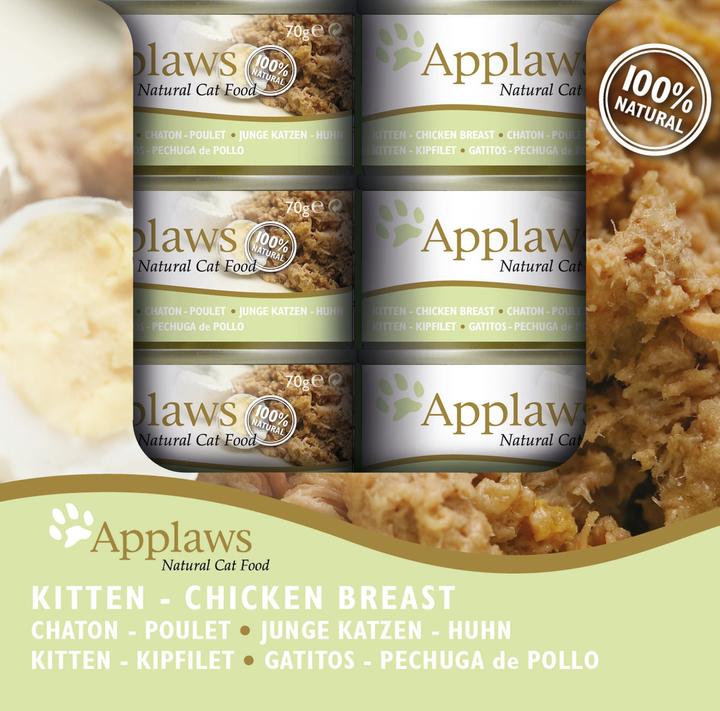 Produktbild Applaws Kitten Huhn (Junior, 24 Stk., 70 g)