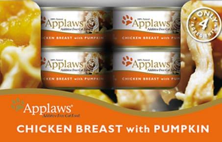 Applaws Pouletbrust und Kürbis (Adult, 24 Stk., 3744 g)