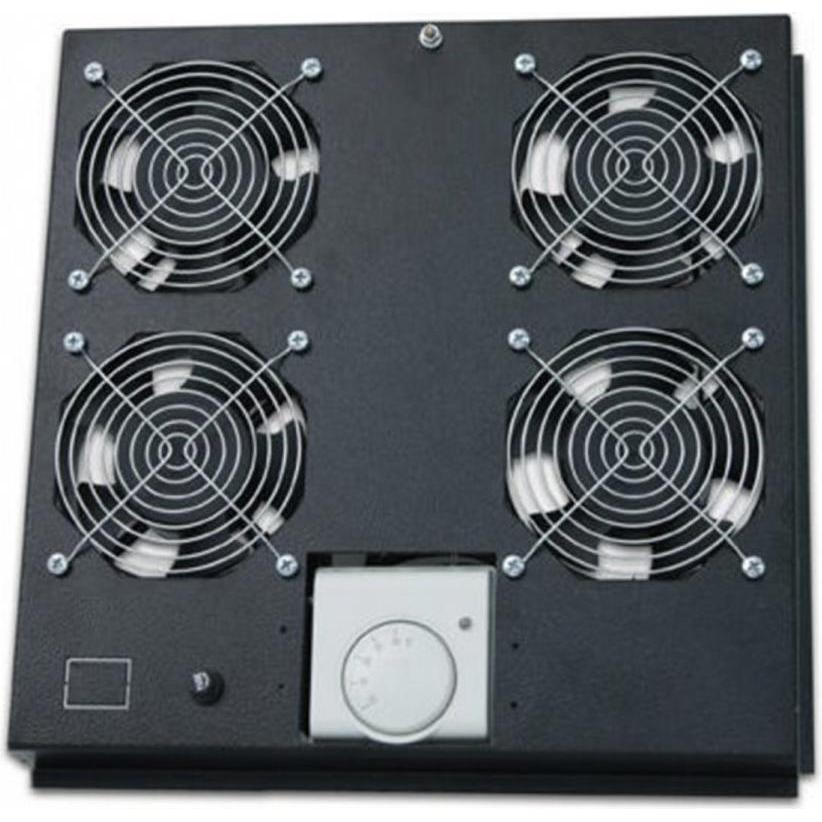 Thumbnail - Wirewin Dachlüftereinsatz, schwarz, Serverschrank Zubehör, Schwarz