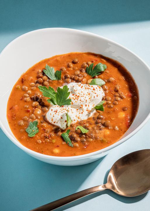 Actual product image KoRo Organic brown lentils, cooked (2880 g)