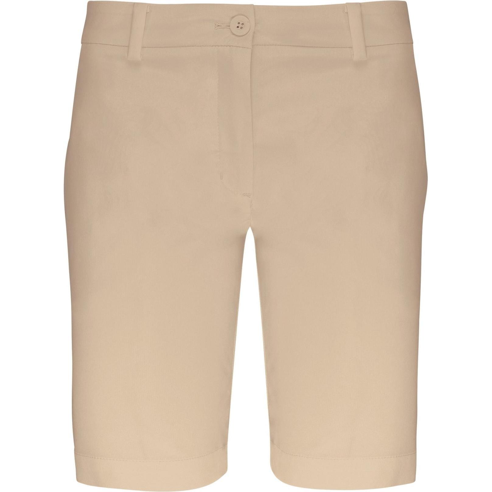 Proact, Damen, Shorts, Bermuda-Shorts für Frauen, Weiss, (44)