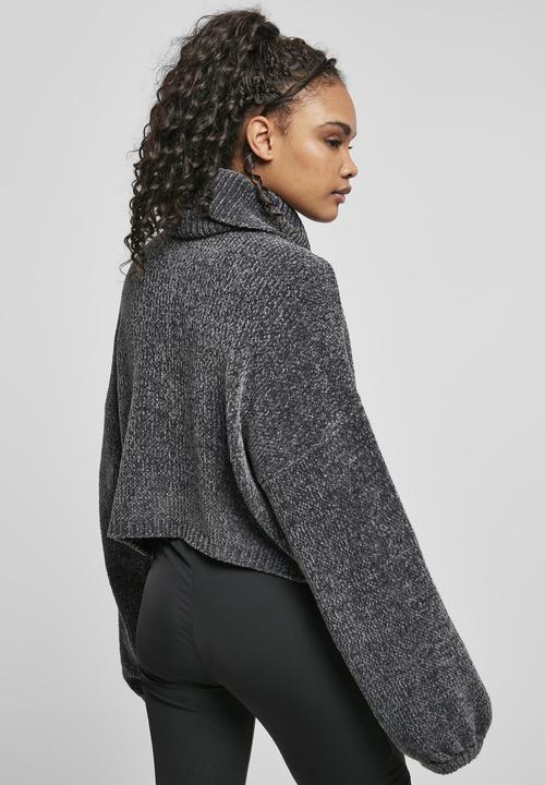Produktbild Urban Classics Ladies Short Chenille Turtleneck Sweater - 13801 (5XL)