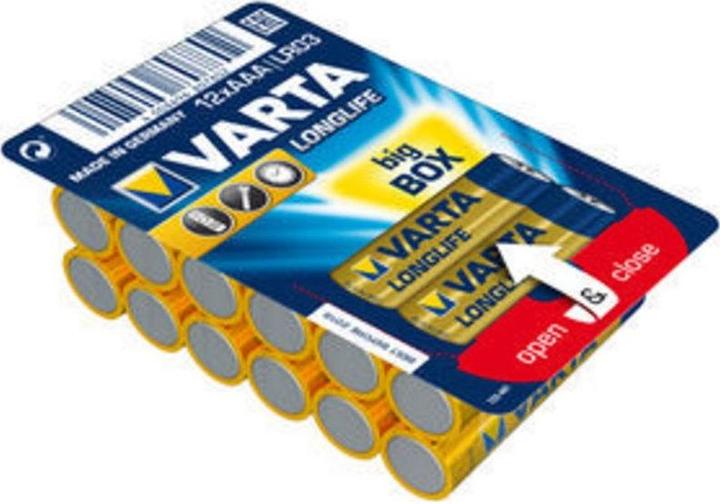 Image du produit Varta Longlife (12 pcs, AAA, 1200 mAh)