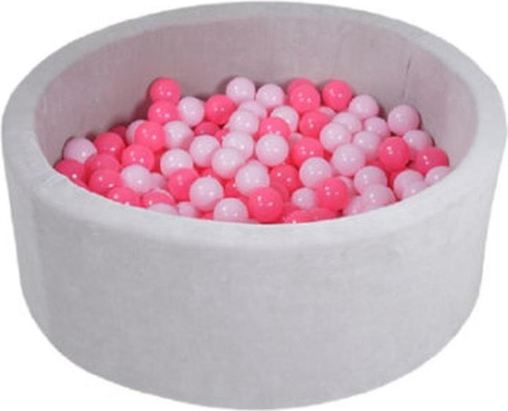 Produktbild Knorrtoys Bällebad soft - "Grey" - 300 balls soft pink (ca.6cm Durchmesser)