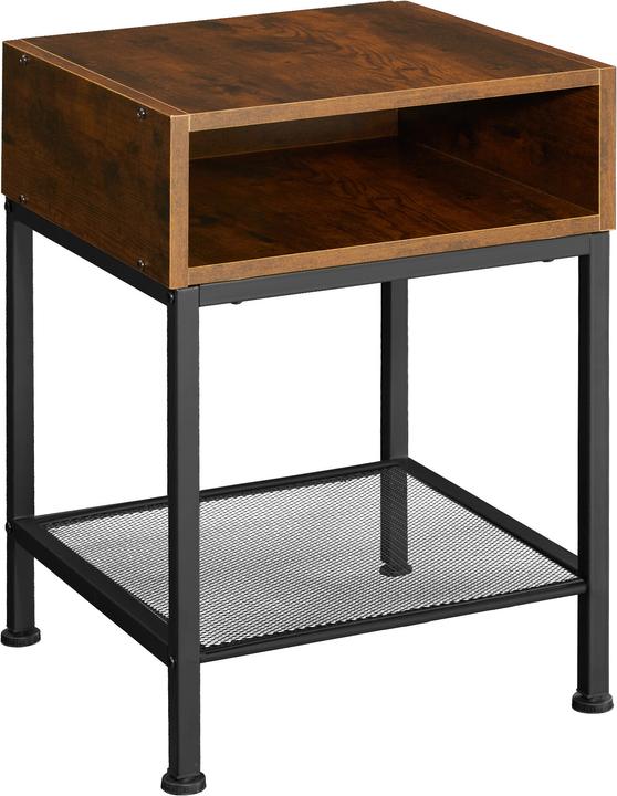 Legno industriale scuro, Rustico
