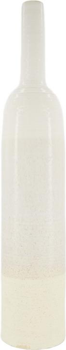 Actual product image Decofinder Bottle, ceramic, white H: 70 cm (1 x)