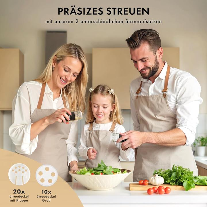 Image du produit Edelhaus 24-teiliges Gewürzgläser-Set (0.12 l)