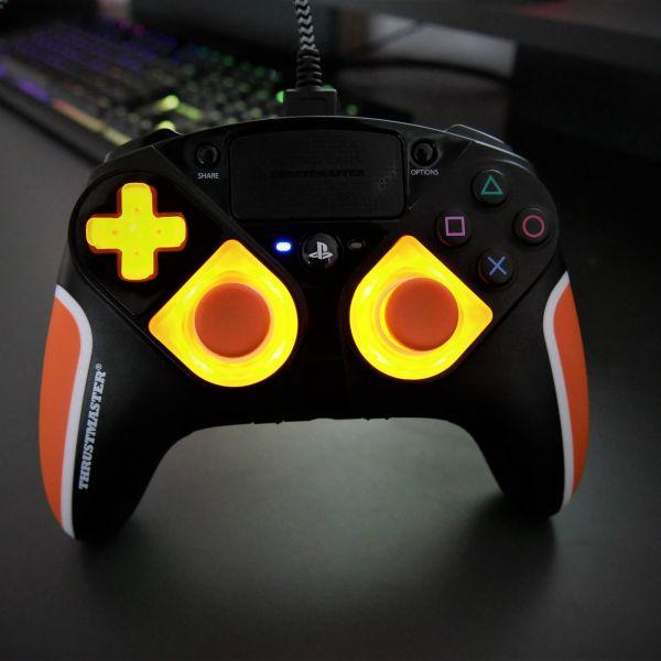 Actual product image Thrustmaster AddOn Gamepad Thrustm. eswap X LED ORANGE CRYSTAL P.XBO/PC (Xbox Series X, PC, Xbox One S, Xbox One X, Xbox Series S)