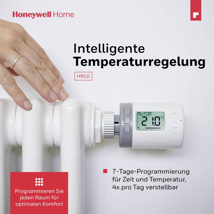Actual product image Honeywell HR10R Rondostat Radiator thermostat electronic 5 to 30°C