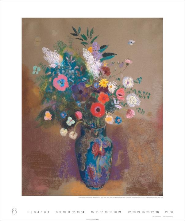 Produktbild Blumensträusse Edition Kalender 2026 (46 x 55 cm)