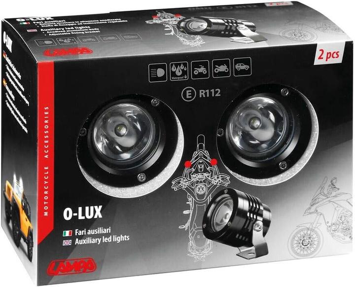 Image du produit Lampa O-Lux LED-paar, 12 V, zwart