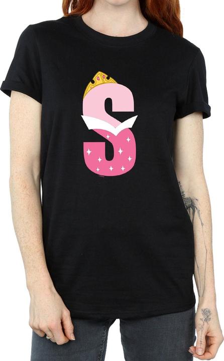 Immagine prodotto Disney Alphabet S Is For Sleeping Beauty Maglietta Ampia Donna (M)