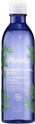 Actual product image Melvita Floral Bouquet Detox Organic Gentle Micellar Water 200ml (Facial cleansing wipes, 200 ml)